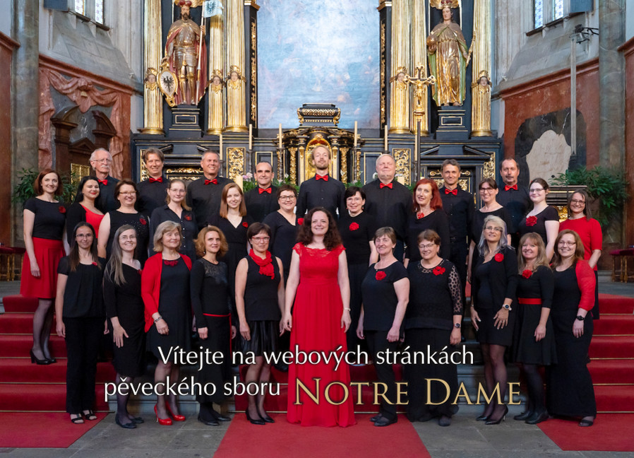 Vítejte na nových webových stránkách pěveckého sboru Notre Dame